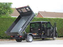 Ford Transit 350 L3 Trend Crew Cab Tipper - 165ps - 7,000 gross train mass for towing