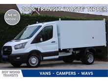 Ford Transit 350 L2 High Sided Tipper 2.0 130ps Euro 6 - Ideal For Waste Removal