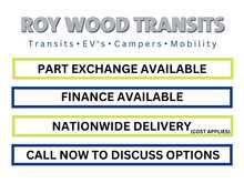 Ford Tourneo Custom Automatic Allied Independence 6 seat plus one wheelchair - versatile utility van