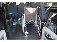 Ford Transit Custom L2 H2 Combi Van Wheelchair access with internal tail lift - ideal for a camper conversion
