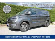 Ford Transit Custom L1 Limited 136ps Euro 6 Diesel Van - 17" Alloys - Great looking