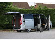 Ford Tourneo Custom Allied Independence RS mid mount, 4 seats plus one wheelchair