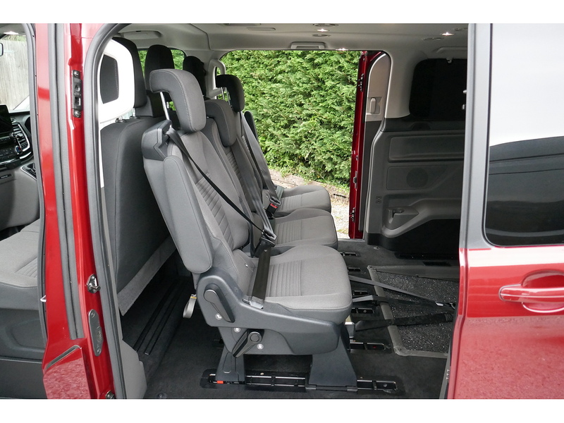Ford Tourneo Custom Allied Independence RS 3 + 3 Wheelchair transport car - Fold flat ramp - Super looking - 14