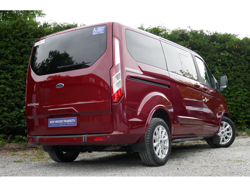 Ford Tourneo Custom Allied Independence RS 3 + 3 Wheelchair transport car - Fold flat ramp - Super looking - 18