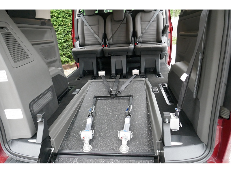 Ford Tourneo Custom Allied Independence RS 3 + 3 Wheelchair transport car - Fold flat ramp - Super looking - 21