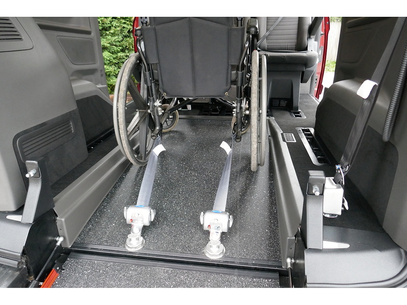 Ford Tourneo Custom Allied Independence RS 3 + 3 Wheelchair transport car - Fold flat ramp - Super looking - 22