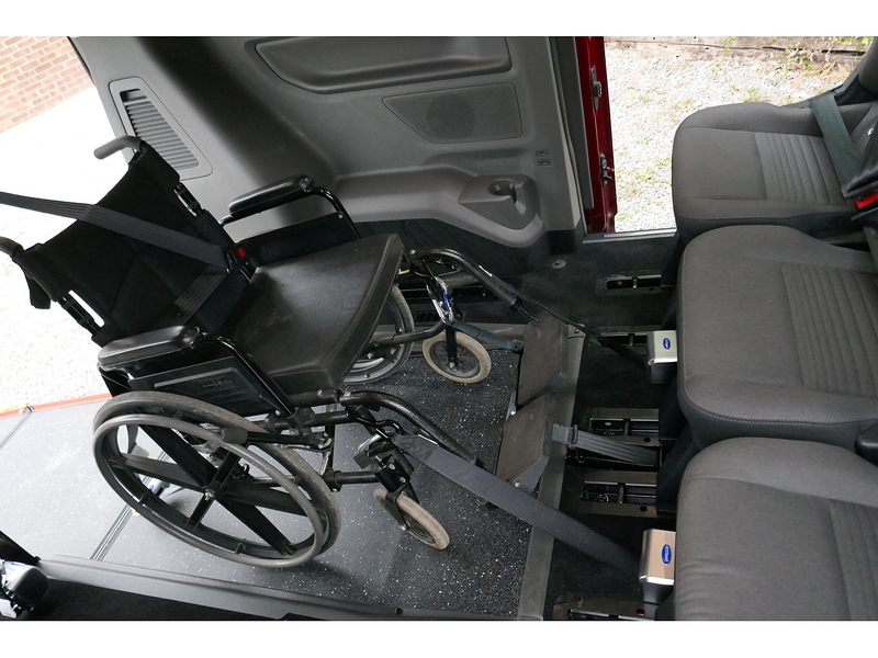 Ford Tourneo Custom Allied Independence RS 3 + 3 Wheelchair transport car - Fold flat ramp - Super looking - 23