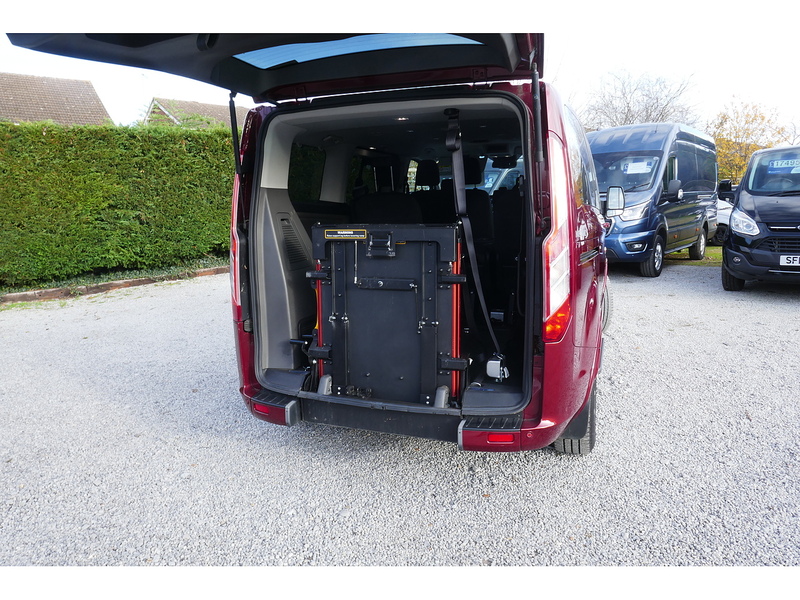 Ford Tourneo Custom Allied Independence RS 3 + 3 Wheelchair transport car - Fold flat ramp - Super looking - 26