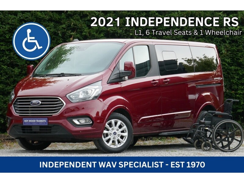 Ford Tourneo Custom Allied Independence RS 3 + 3 Wheelchair transport car - Fold flat ramp - Super looking - 0