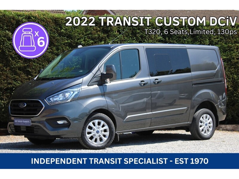 Ford 320 DCIV Limited 6 seat 130ps Euro 6 Diesel van 2.0 5dr Combi Van Manual Diesel