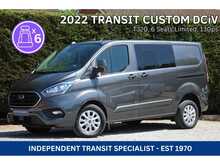 Ford Transit Custom 320 DCIV Limited 6 seat 130ps Euro 6 Diesel van
