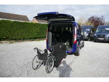 Ford Tourneo Custom Allied Independence RE - Low floor for taller wheelchair - Great looking in the Blue