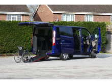 Ford Tourneo Custom Allied Independence RE - Low floor for taller wheelchair - Great looking in the Blue