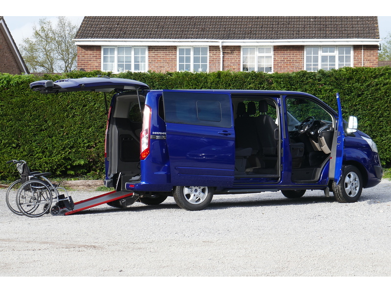 Ford Allied Independence RE - Low floor for taller wheelchair - Great looking in the Blue 2.0 5dr WAV Manual Diesel