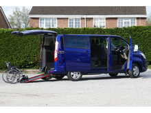 Ford Tourneo Custom Allied Independence RE - Low floor for taller wheelchair - Great looking in the Blue