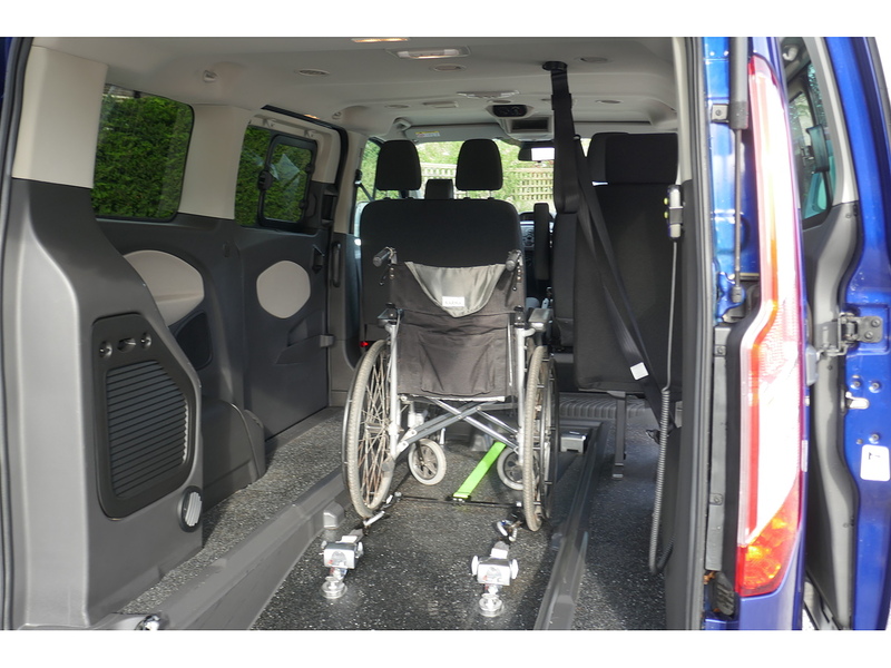 Ford Allied Independence RE - Low floor for taller wheelchair - Great looking in the Blue 2.0 5dr WAV Manual Diesel