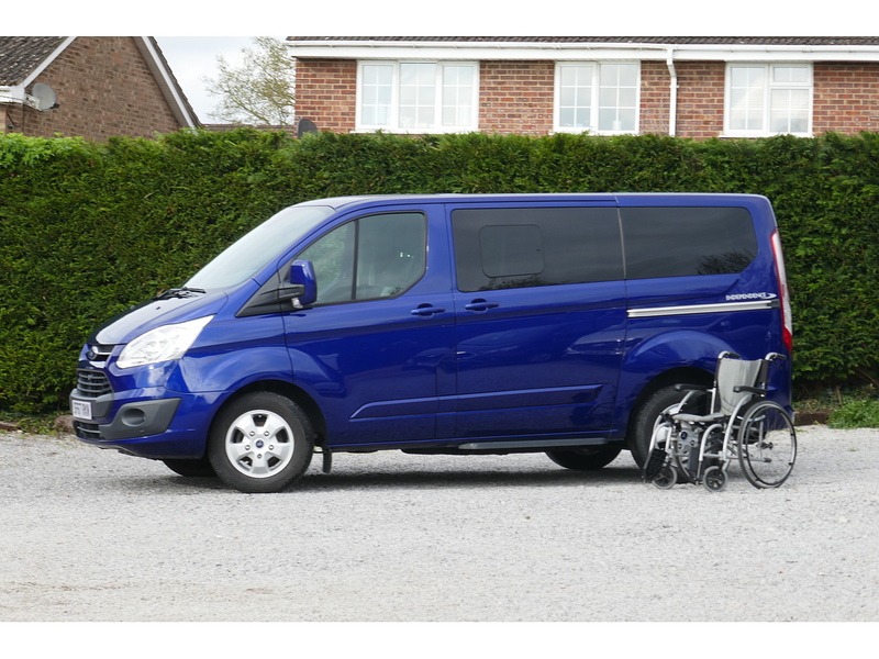 Ford Allied Independence RE - Low floor for taller wheelchair - Great looking in the Blue 2.0 5dr WAV Manual Diesel
