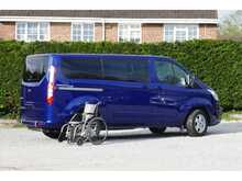 Ford Tourneo Custom Allied Independence RE - Low floor for taller wheelchair - Great looking in the Blue