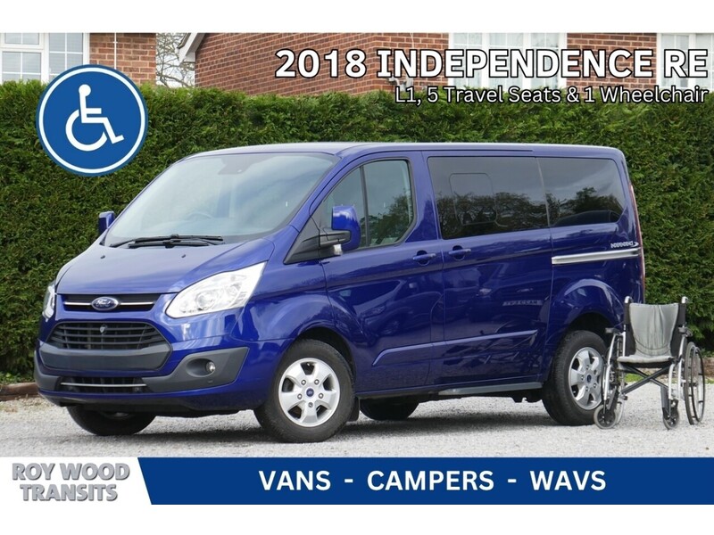 Ford Allied Independence RE - Low floor for taller wheelchair - Great looking in the Blue 2.0 5dr WAV Manual Diesel