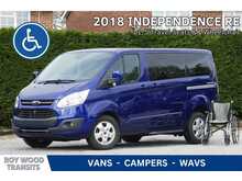 Ford Tourneo Custom Allied Independence RE - Low floor for taller wheelchair - Great looking in the Blue