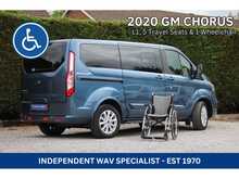 Ford Tourneo Custom GM Chorus Wheelchair access car - Removable rear seats