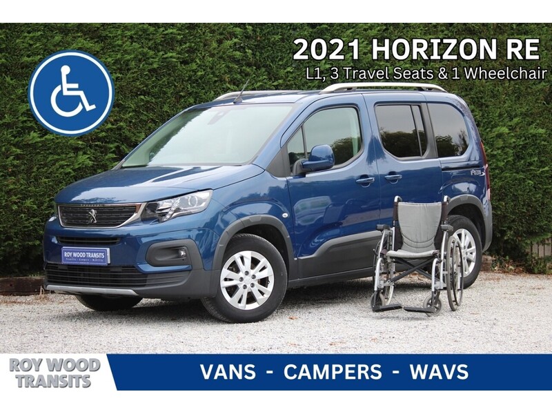Peugeot Allied Horizon - wheelchair access car - 3 seat plus one wheelchair 1.5 5dr WAV Manual Diesel