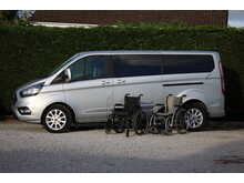 Ford Tourneo Custom Auto RARE Allied Independence TWIN - 5 fixed seats plus TWO wheelchairs