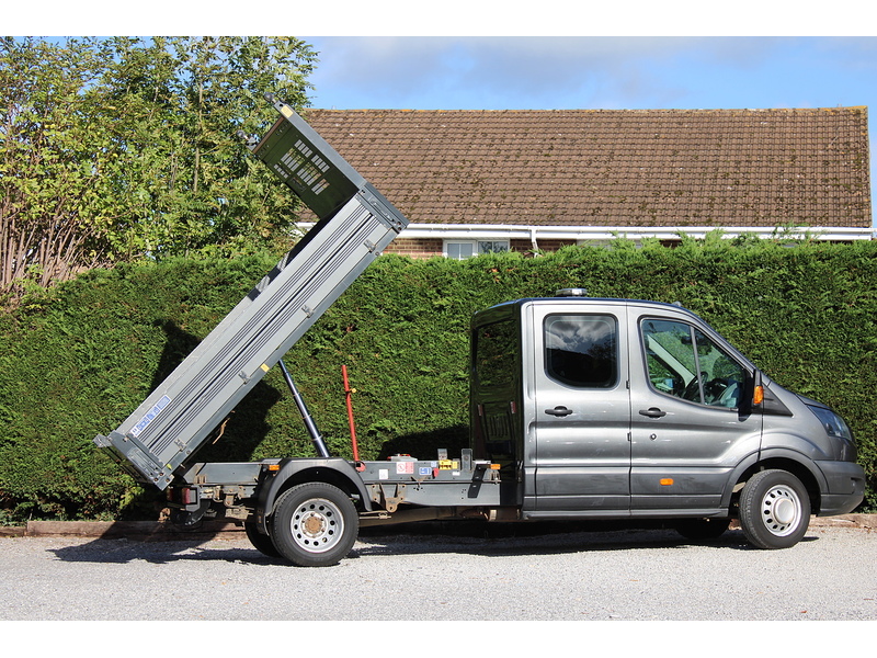Ford 350 L3 Crew Cab 170ps Bison Tipper - Air Con - 6,300kg train mass 1996 4dr Tipper Manual Diesel