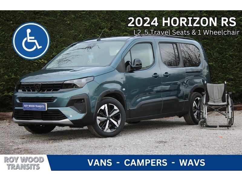 Peugeot GT Allied Horizon RS 5 seats plus wheel chair 1.5 5dr MPV Automatic Diesel