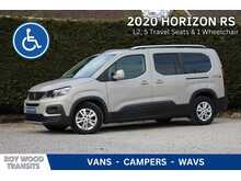 Peugeot Rifter Allure Allied Horizon Lwb 5 seat Wheelchair access car