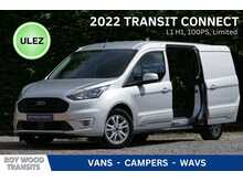 Ford Transit Connect 240 L1 Limited 100ps Euro 6 Diesel Van