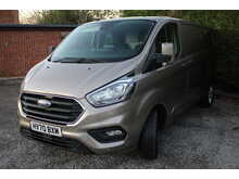 Ford Transit Custom 300 L2 Limited 130ps Euro 6 Diesel van - LOAD AREA SECURITY LOCKS & PLATES