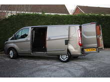Ford Transit Custom 300 L2 Limited 130ps Euro 6 Diesel van - LOAD AREA SECURITY LOCKS & PLATES