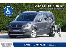 Peugeot Rifter Liied Horizon RS Lwb 5 seat plus one Wheelchair