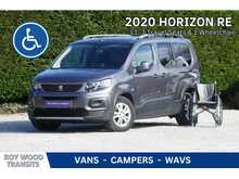 Peugeot Rifter Allied Horizon RE - 3 seat wheelchair access car