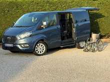 Ford Tourneo Custom Allied Independence RS - 6 seats plus one wheelchair - New style fold flat ramp