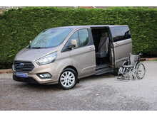 Ford Tourneo Custom Automatic GM Quantum Wheelchair access car, Turney electric passenger seat