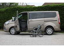 Ford Tourneo Custom Automatic GM Quantum Wheelchair access car, Turney electric passenger seat