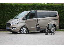 Ford Tourneo Custom Automatic GM Quantum Wheelchair access car, Turney electric passenger seat