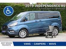 Ford Tourneo Custom Allied Independence RS 3 + 3 Plus wheelchair - fantastic versatile car