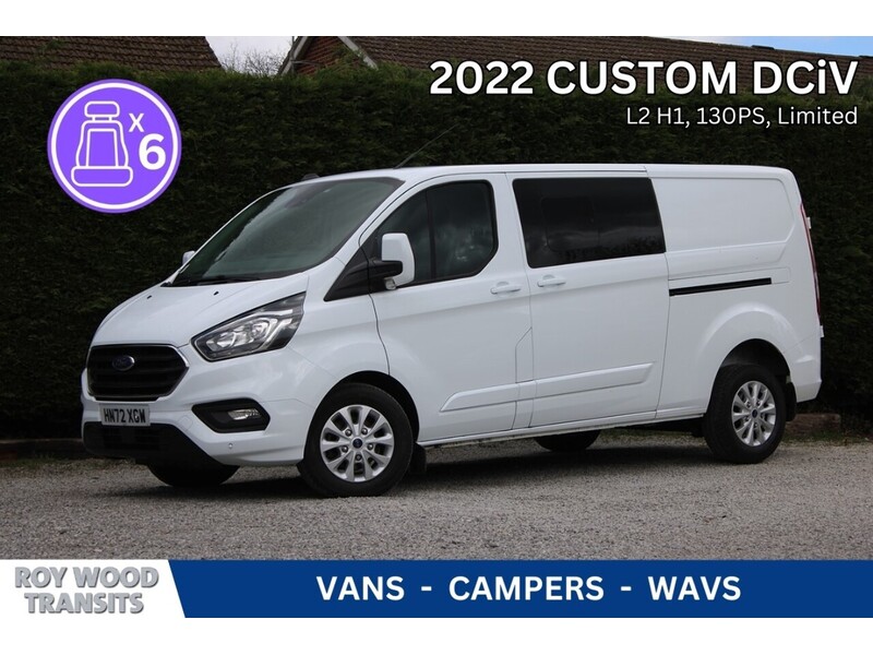 Ford 320 L2 DCiV Limited Auto Van 130ps Euro 6 2.0 5dr Combi Van Automatic Diesel