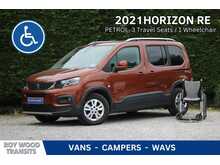 Peugeot Rifter Allure PureTech Petrol Automatic Allied Horizon RE Wheelchair access car