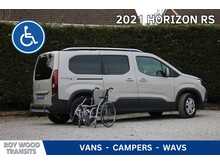 Peugeot Rifter Allure PureTech Petrol Auto Allied Horizon RS 5 seats plus one wheelchair