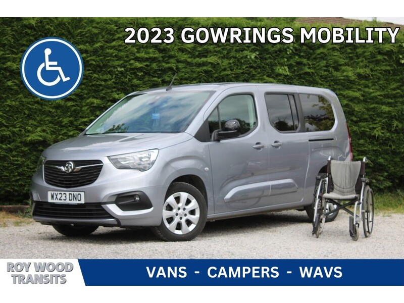 Vauxhall Petrol Automatic Wheelchair access car - Gowrings mobility converted 1.2 5dr WAV Automatic Petrol