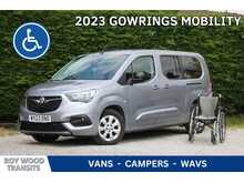 Vauxhall Combo Life Petrol Automatci Wheelchair access car - Gowrings mobility converted