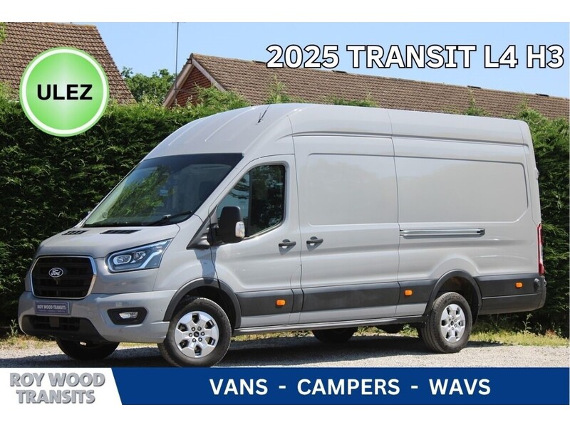Ford 350 L4 H3 Limited 165ps Euro 6 - Large Cube diesel van 2.0 5dr large van Manual Diesel