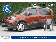 Peugeot Rifter Auto PureTech Allure Allied Horizon RS - 5 seats plus one wheelchair