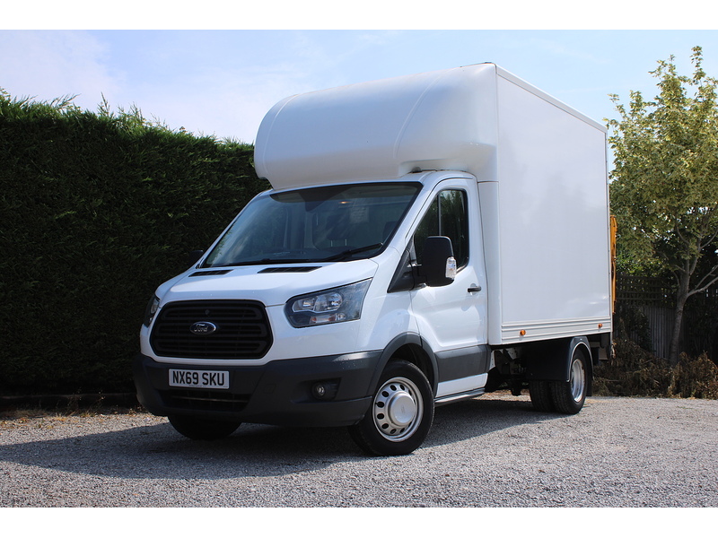 Ford 350 L2 Luton Tail lift inc auto erect gates - Air Con 1996 Luton Manual Diesel