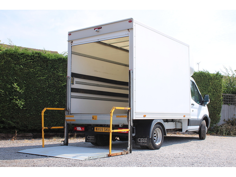 Ford 350 L2 Luton Tail lift inc auto erect gates - Air Con 1996 Luton Manual Diesel