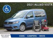 Volkswagen Caddy Maxi Life AUTOMATIC Allied Vista - 5 seats plus one wheelchair/scooter